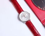 Breitling 35*9.9MM Stainless Steel SW200-01/2824 Movement Red Bracelet White Lady Watch